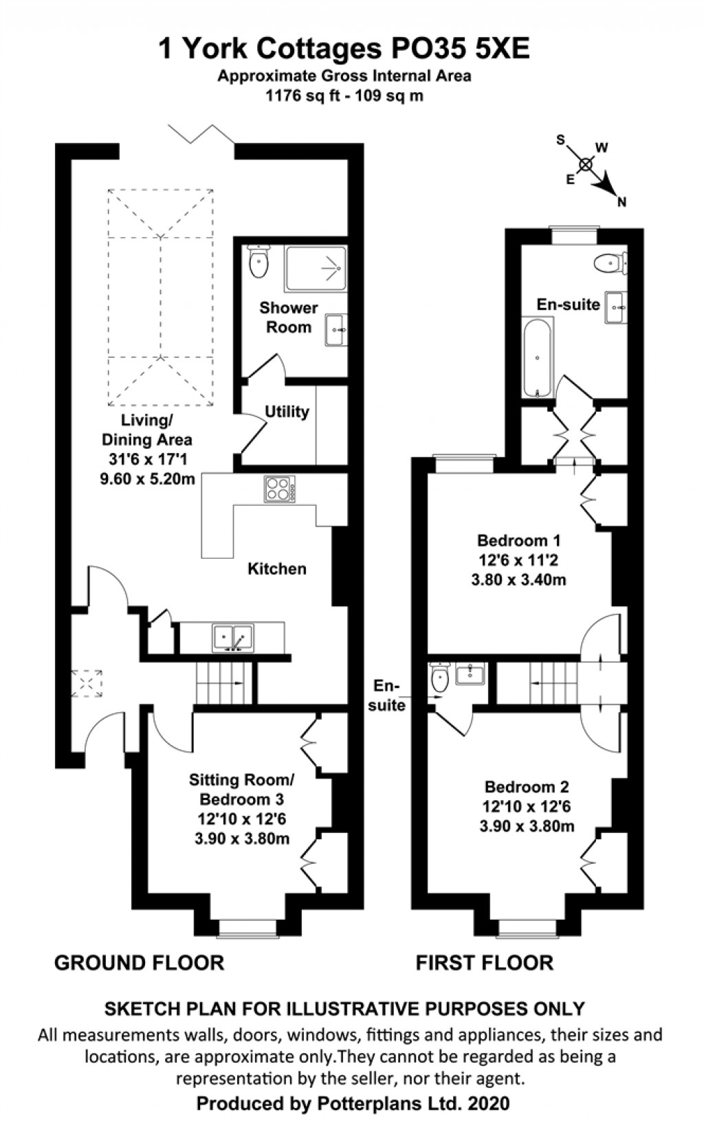 Floorplans For Bembridge, Isle of Wight