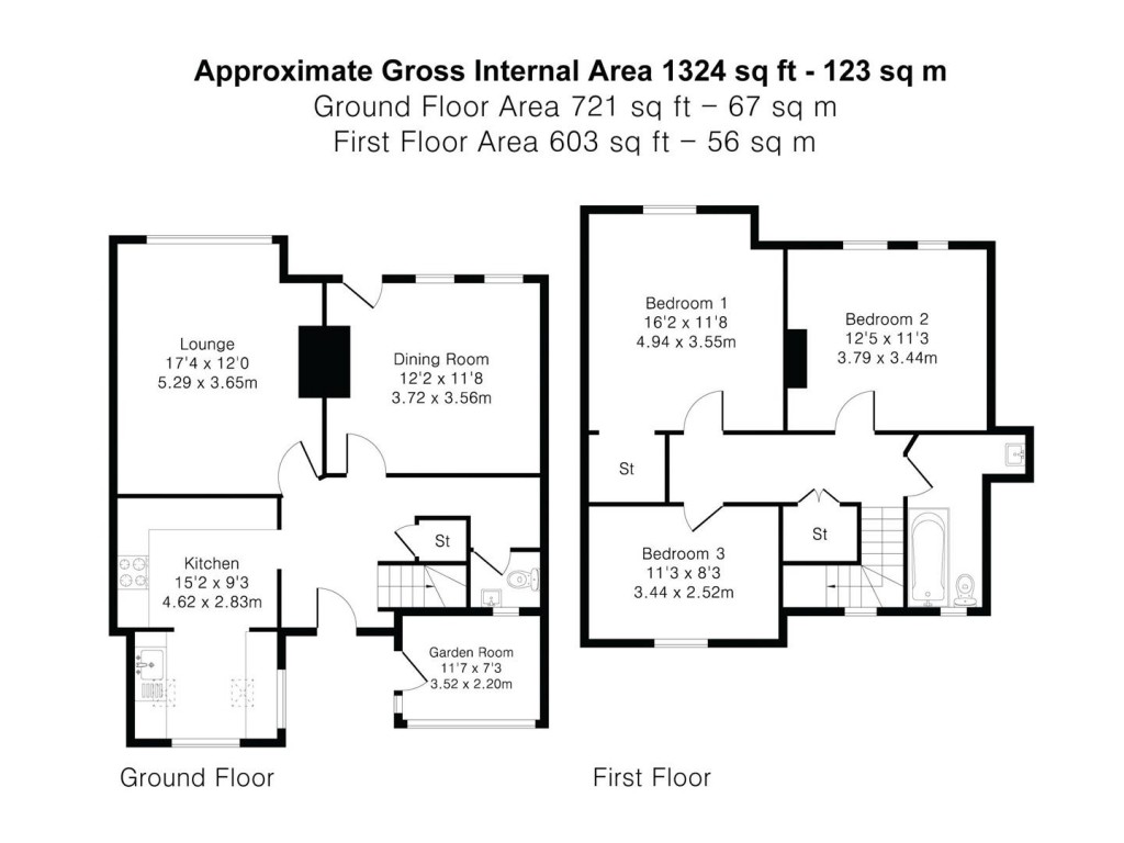 Floorplans For Newbiggen Street, Thaxted, Dunmow