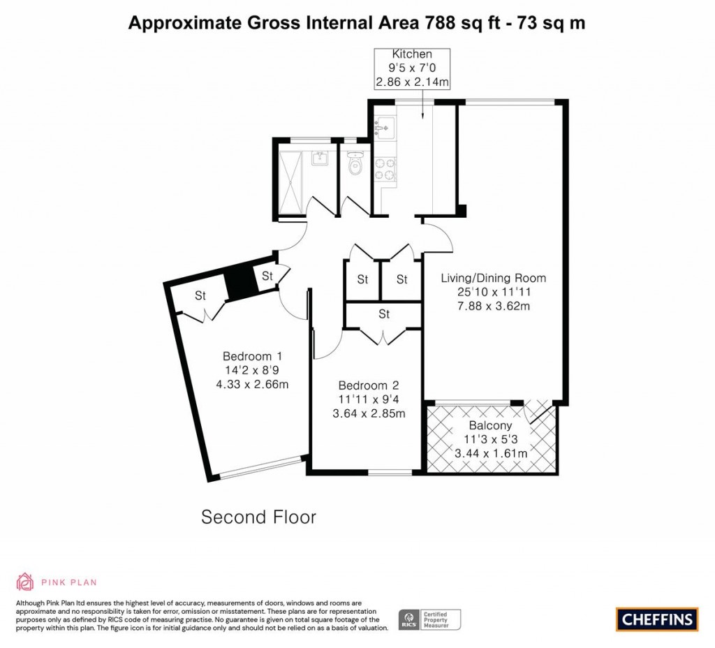 Floorplans For Fenners Lawn, Cambridge