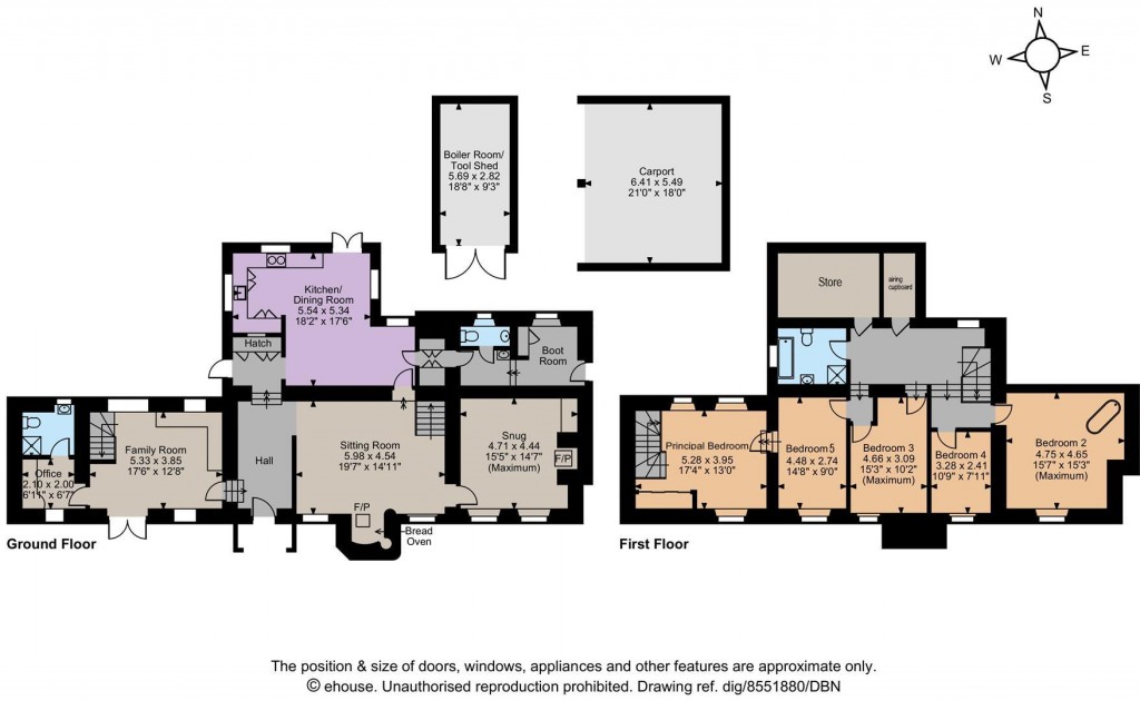 Floorplans For Tedburn St. Mary, Exeter