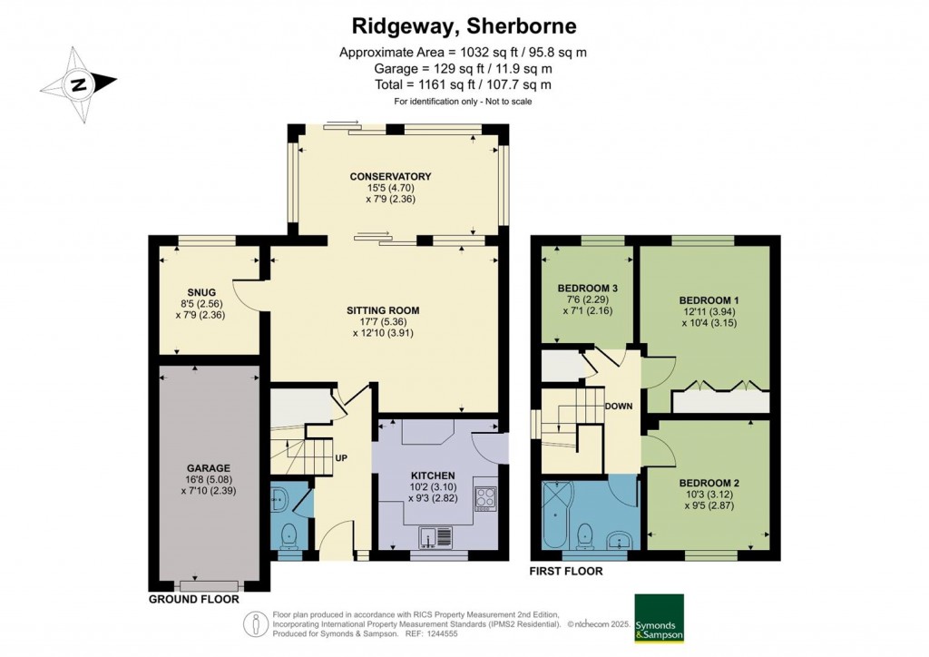 Floorplans For Ridgeway, Sherborne, Dorset