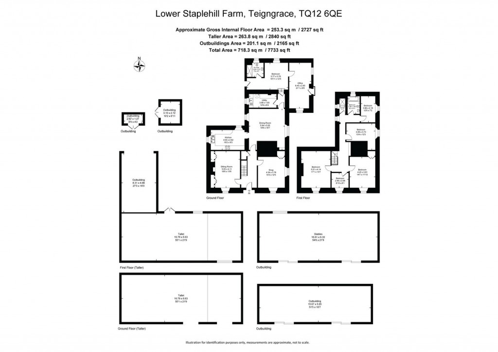 Floorplans For South Dartmoor, Near Newton Abbot