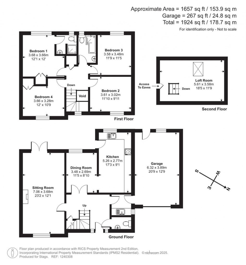Floorplans For Nynehead, Wellington