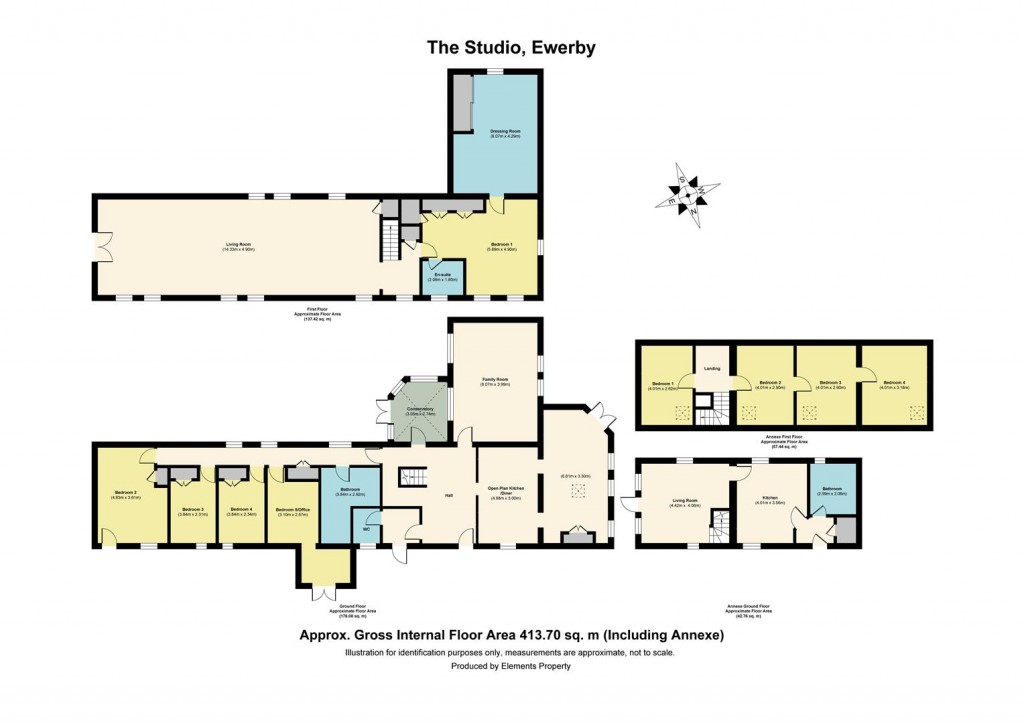 Floorplans For Main Street, Ewerby, Sleaford