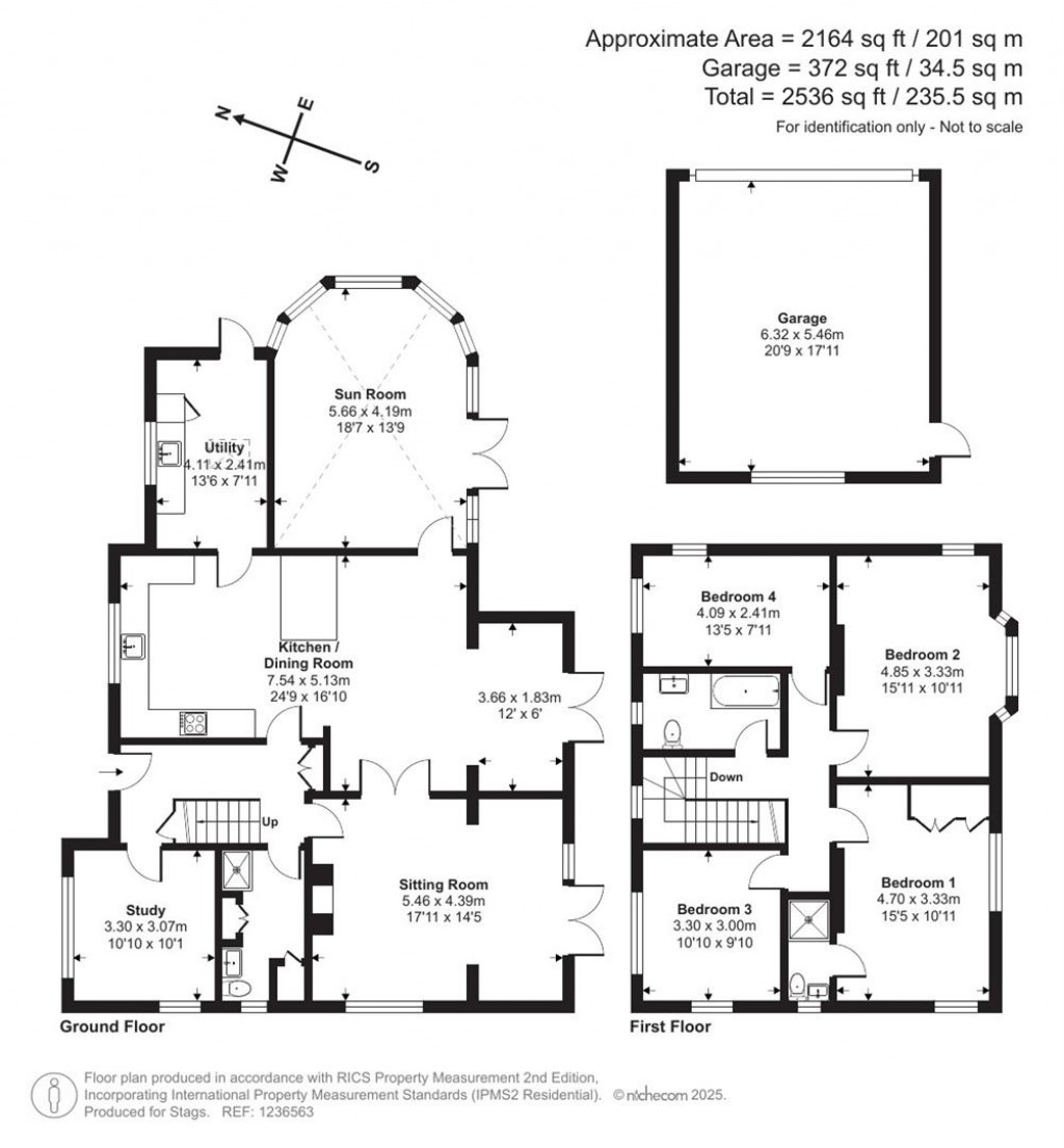 Floorplans For Holyford Lane, Colyford, Colyton
