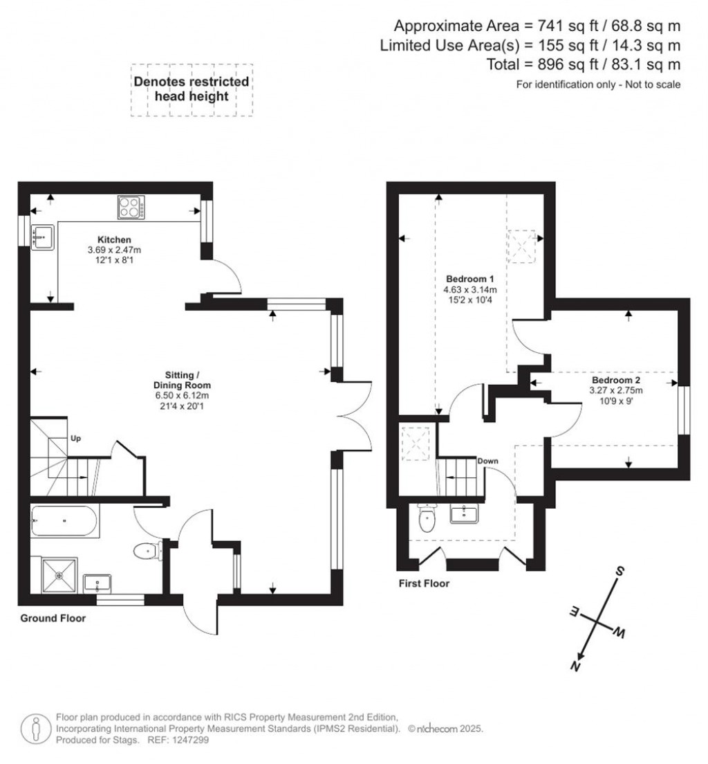 Floorplans For Dunkeswell Abbey, Honiton