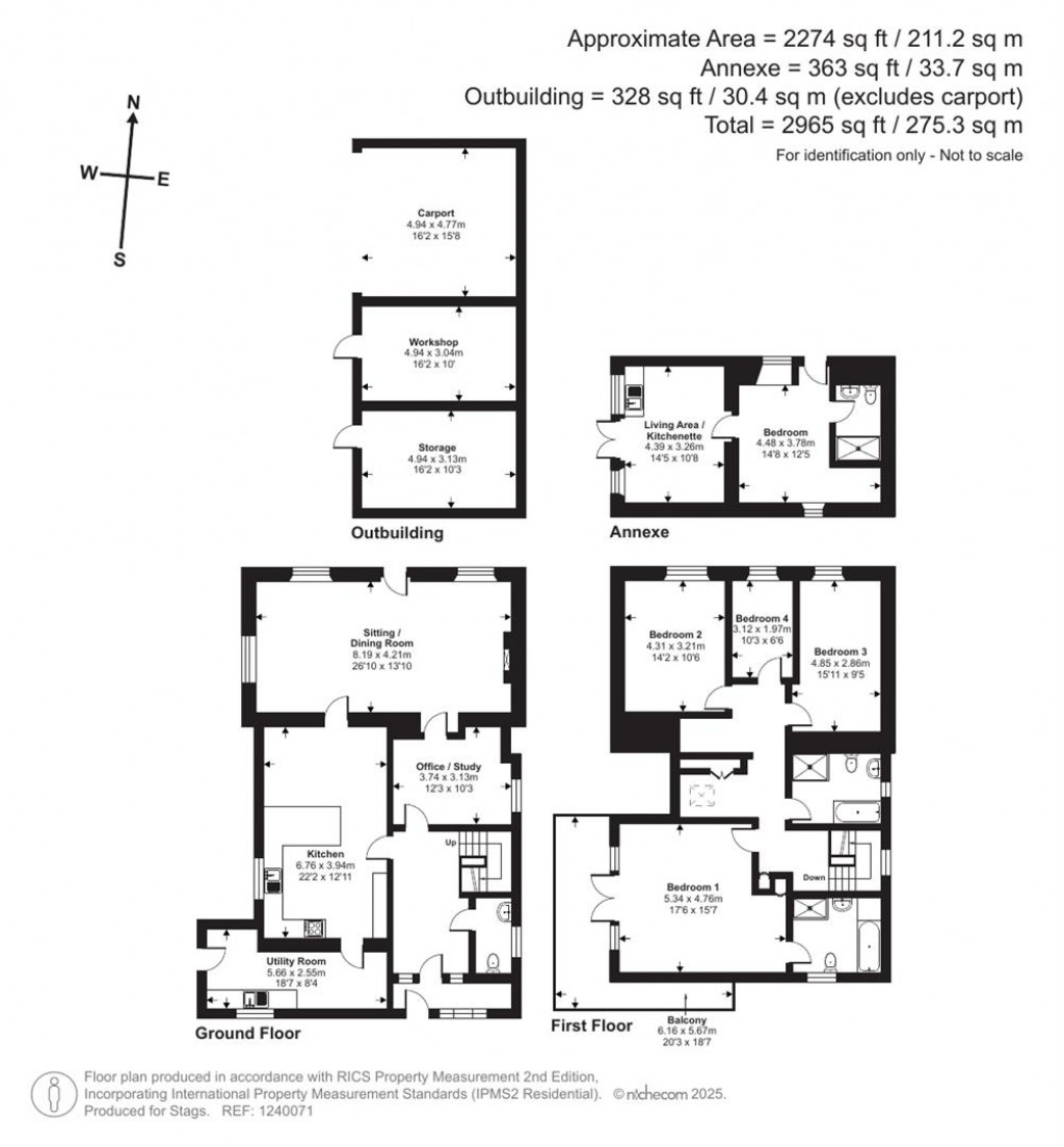 Floorplans For Quethiock, Liskeard
