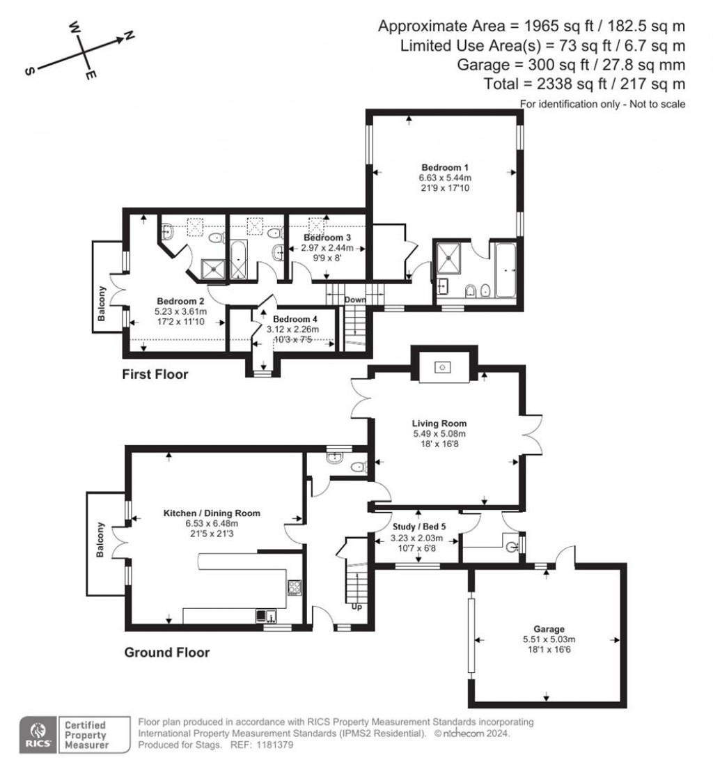 Floorplans For Helston Road, Germoe, Penzance
