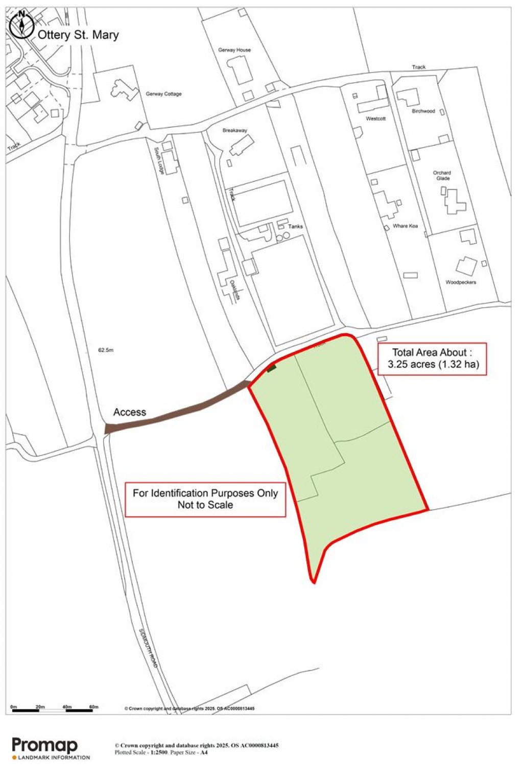 Floorplans For Gerway Lane, Ottery St. Mary