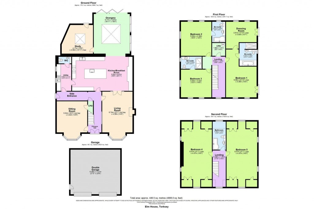 Floorplans For Torksey Lock, Lincoln