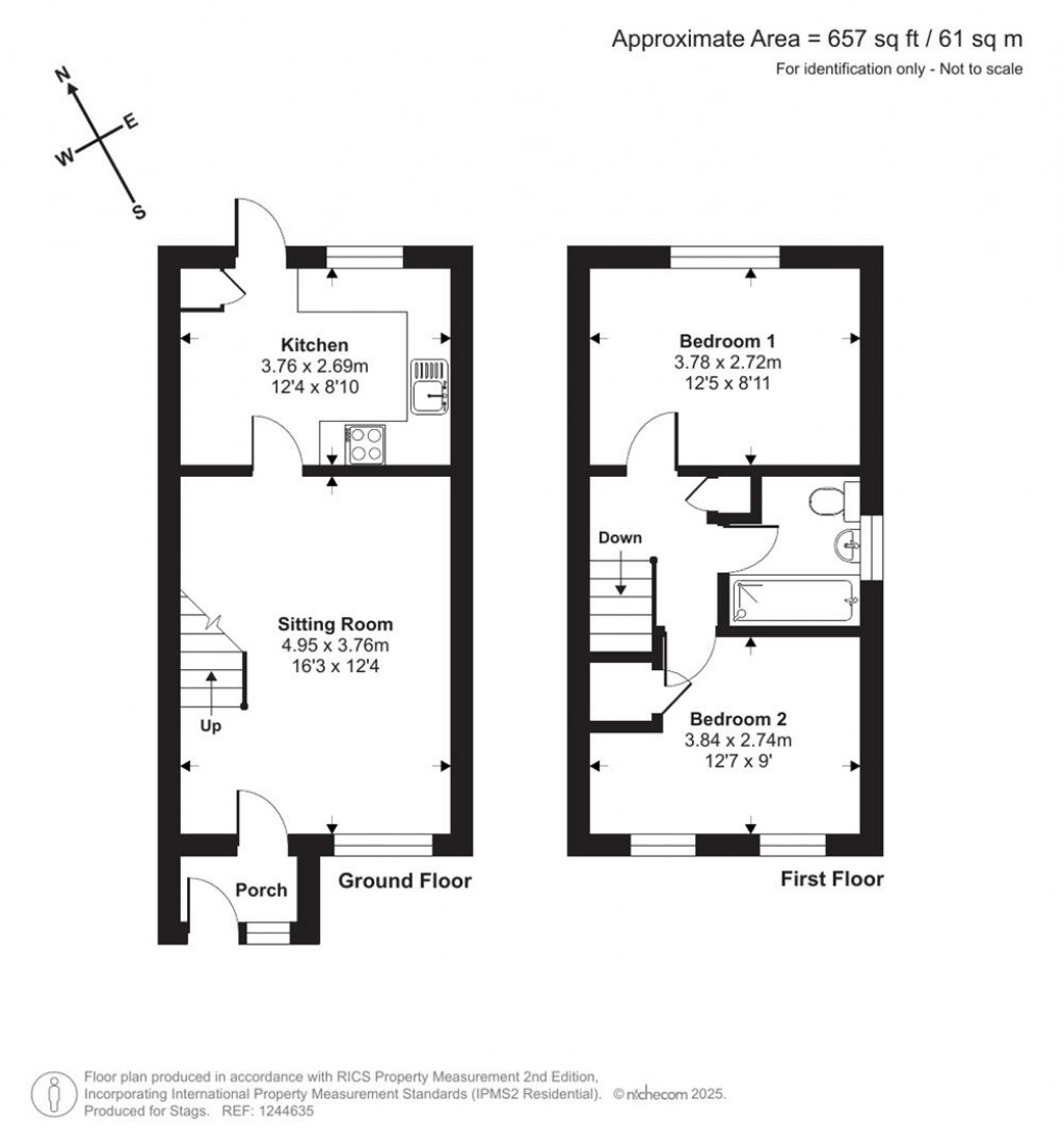 Floorplans For Thatcham Court, Yeovil