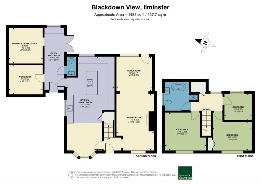 Floorplans For Blackdown View, Ilminster