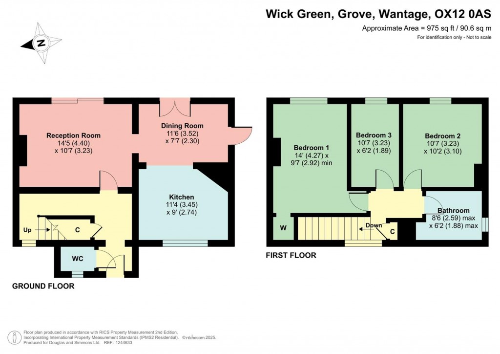 Floorplans For Wick Green, Grove, Wantage
