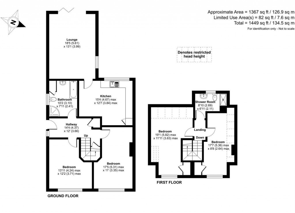 Floorplans For Stortford Road, Clavering, Saffron Walden