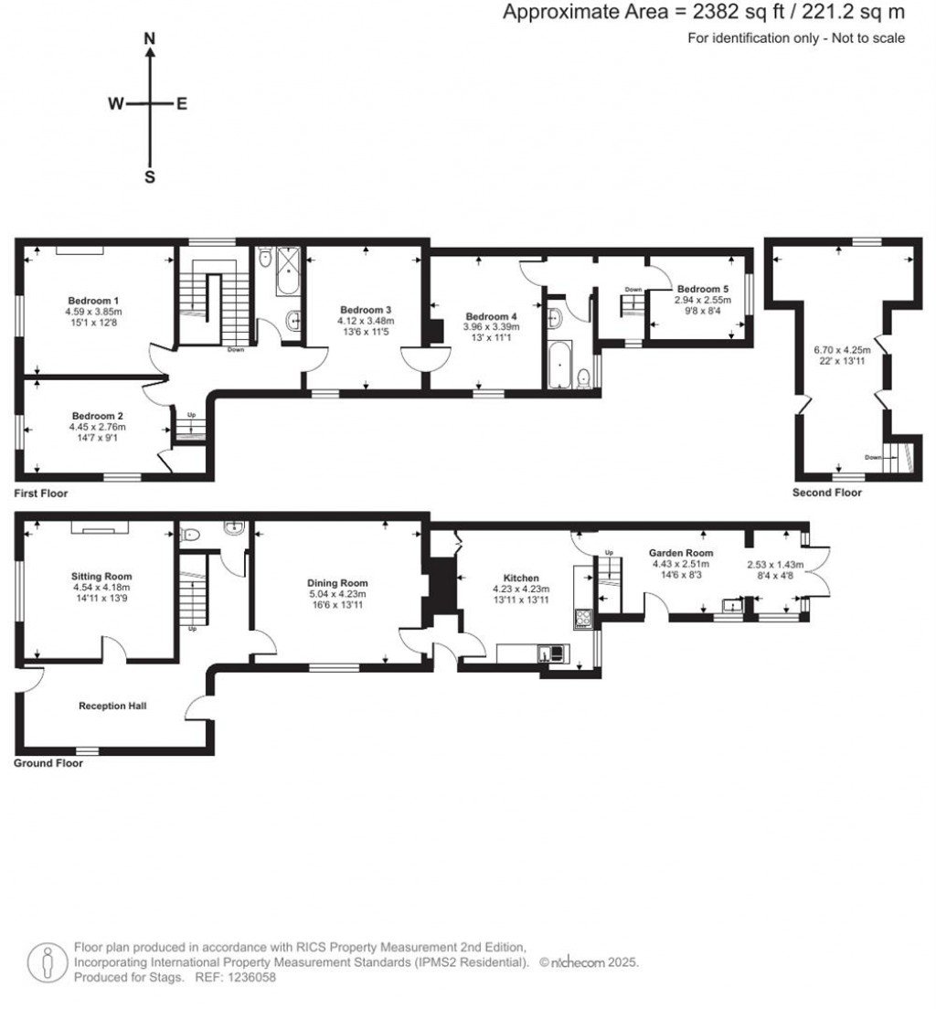 Floorplans For South Street, Montacute