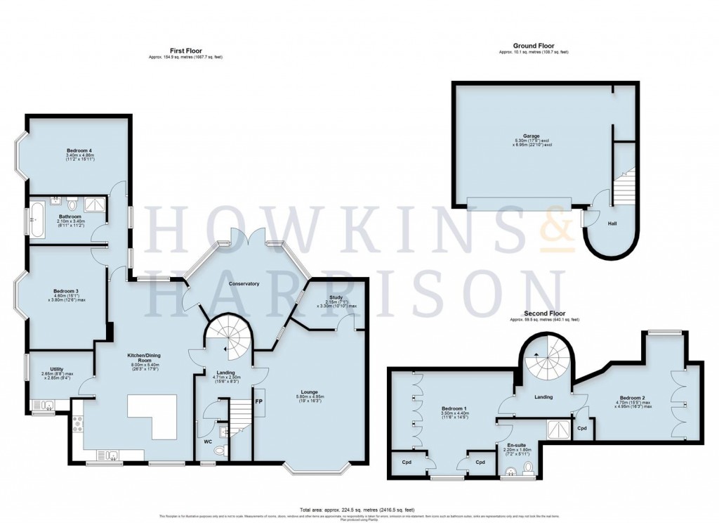 Floorplans For Main Street, Worthington, LE65