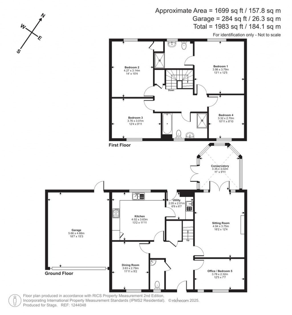 Floorplans For Russet Close, Wellington