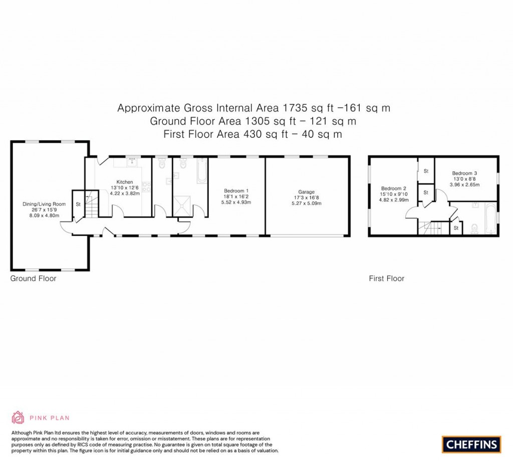 Floorplans For Fowlmere Road, Shepreth
