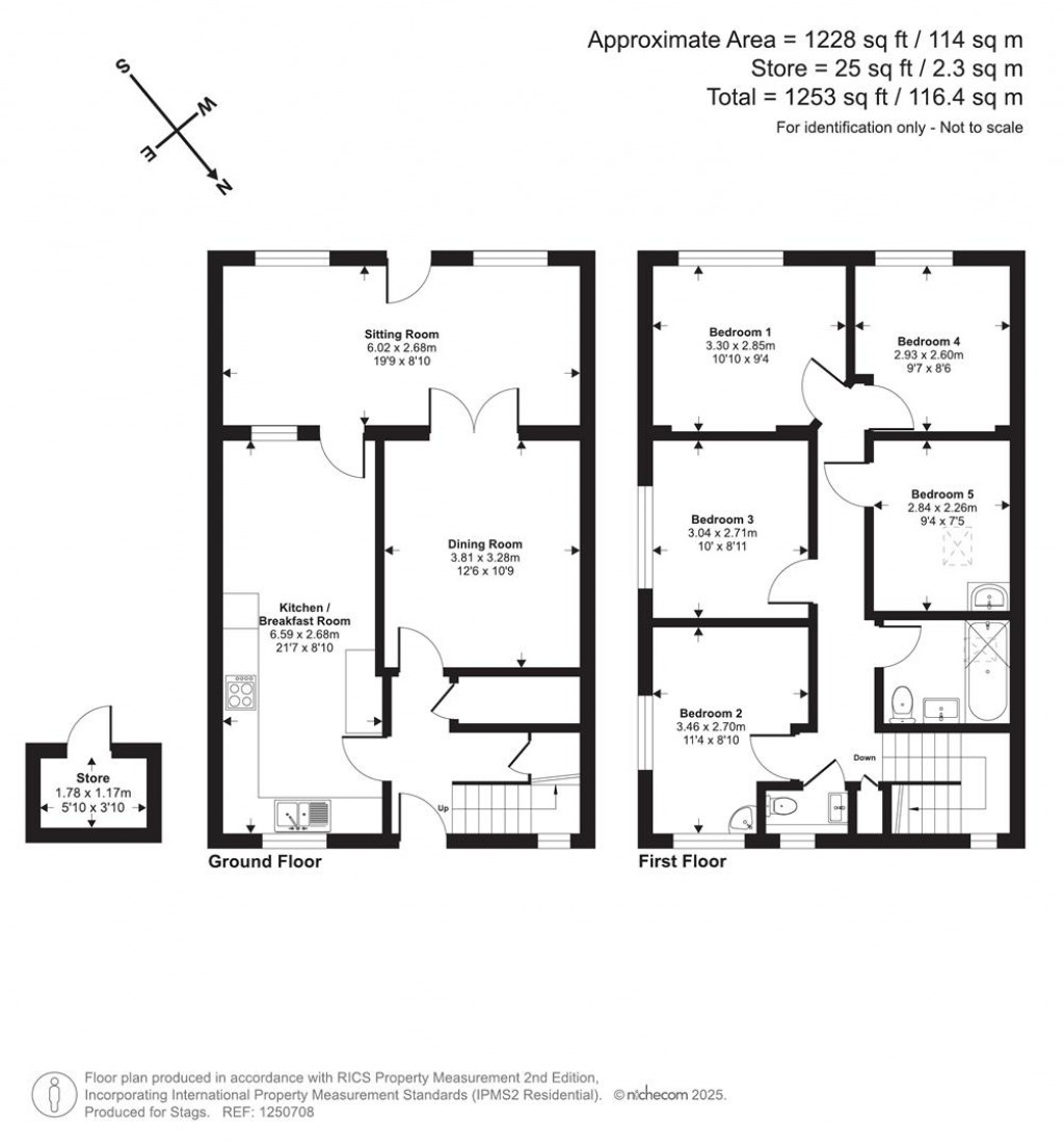 Floorplans For Parker Close, Wellington