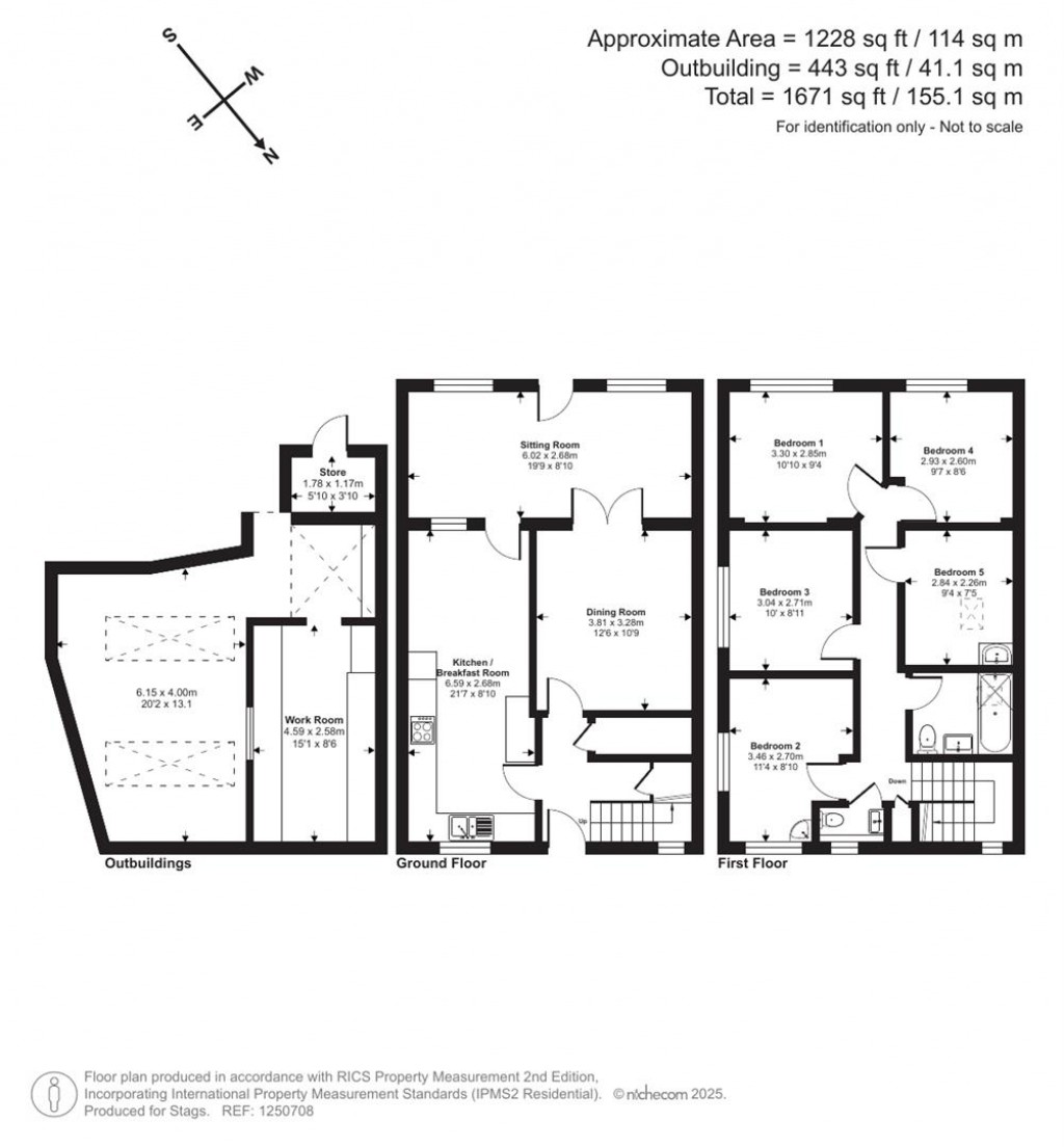 Floorplans For Parker Close, Wellington