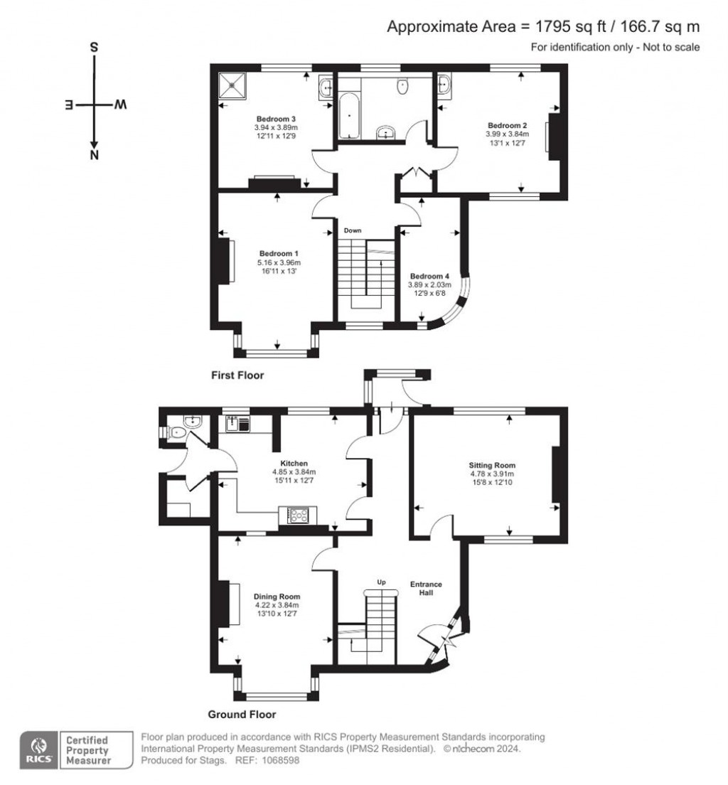 Floorplans For 4 Portland Park, Ilfracombe