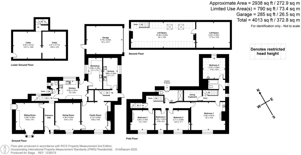 Floorplans For Whitford Road, Kilmington, Axminster