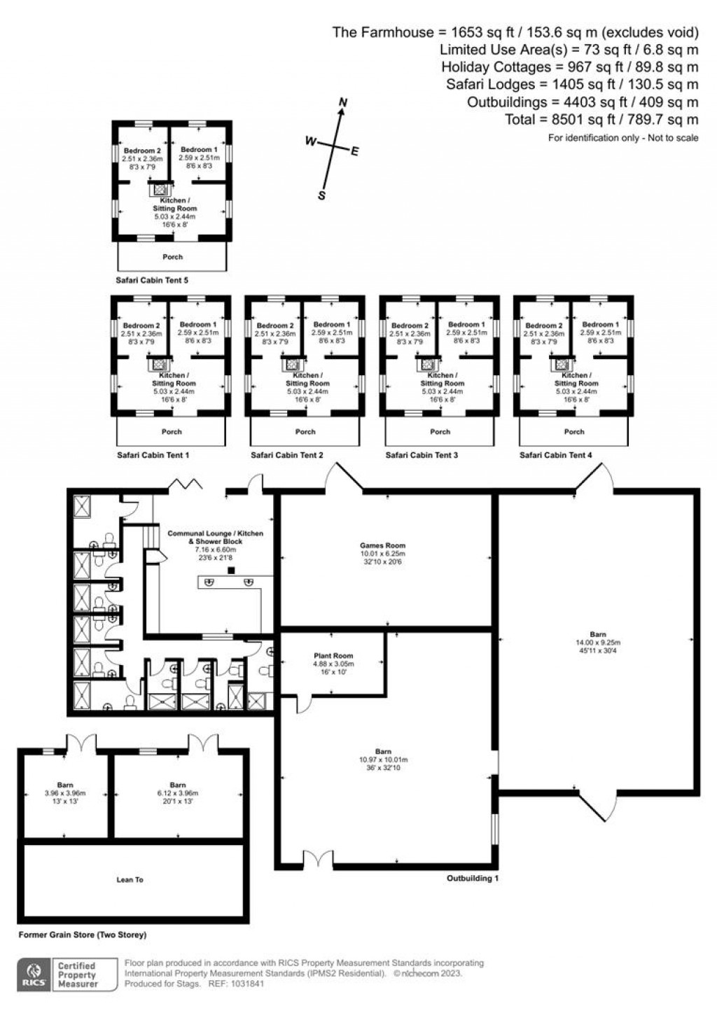 Floorplans For Bratton Fleming, Barnstaple