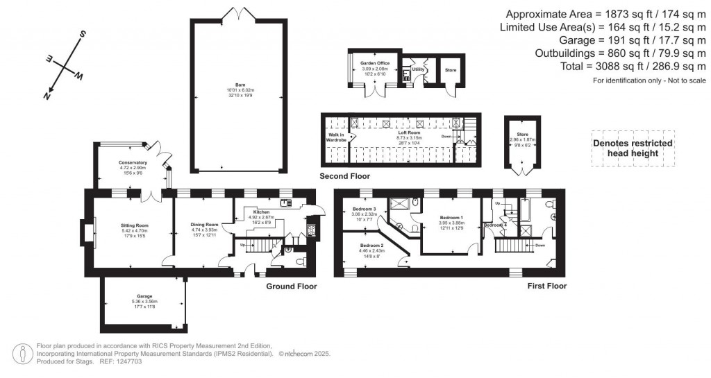 Floorplans For Bridford, Exeter