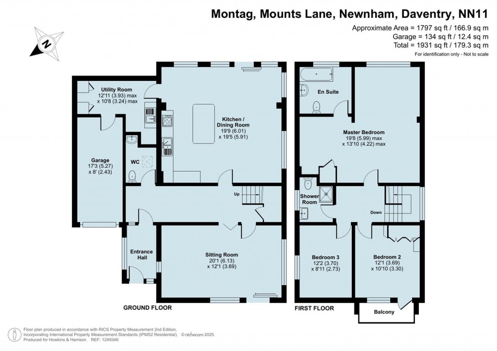 Floorplans For Mounts Lane, Newnham, Daventry, NN11