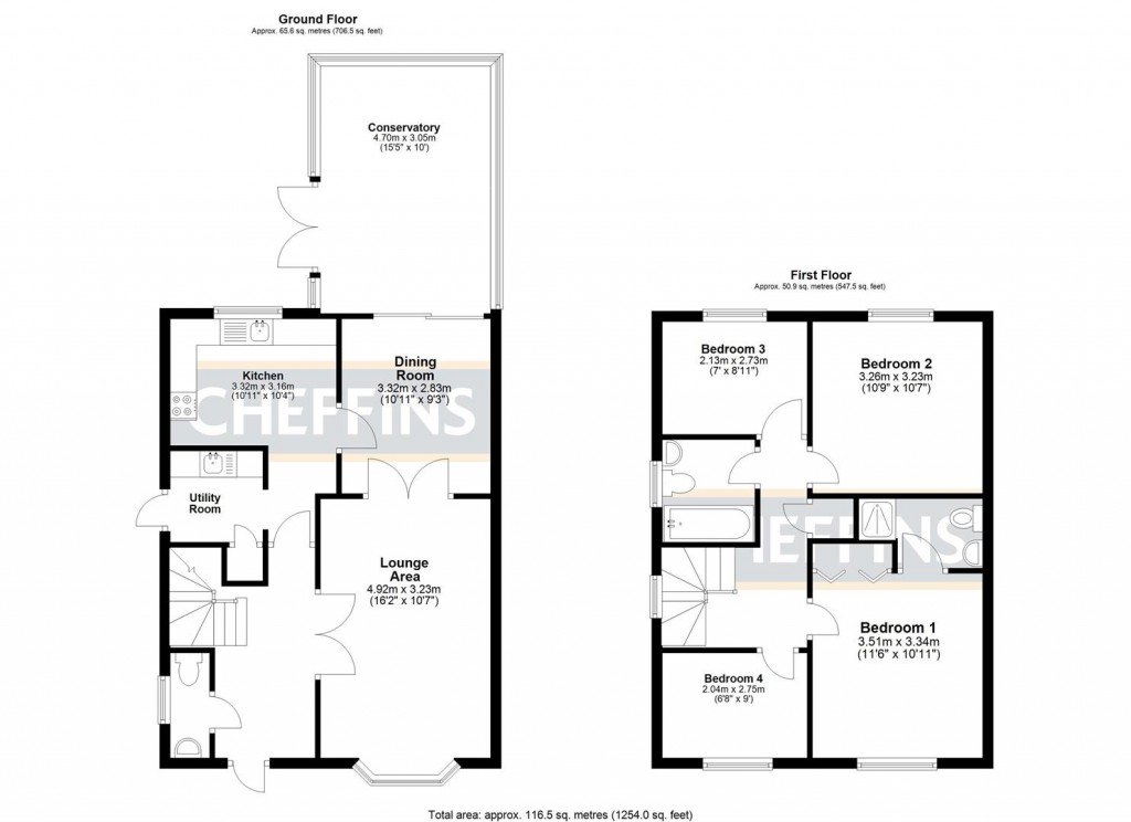Floorplans For Fishers Bank, Littleport, Ely