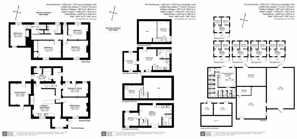 Floorplans For Bratton Fleming, Barnstaple