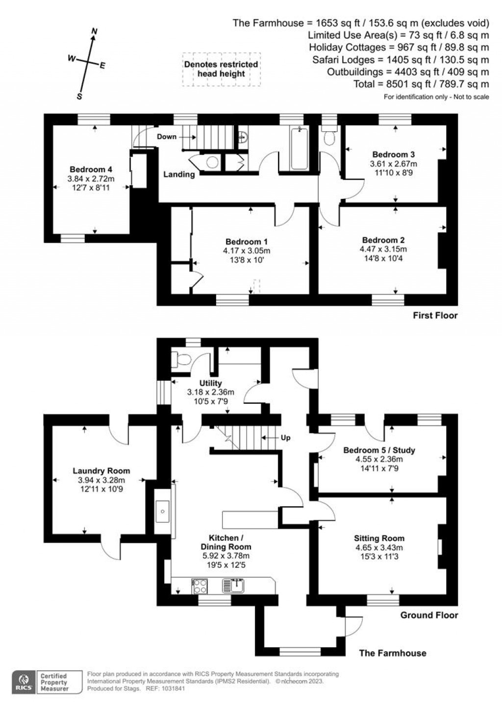 Floorplans For Bratton Fleming, Barnstaple