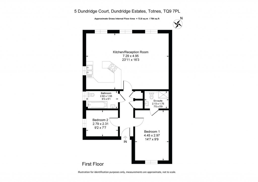 Floorplans For Dundridge Court, Dundridge Estate, Totnes