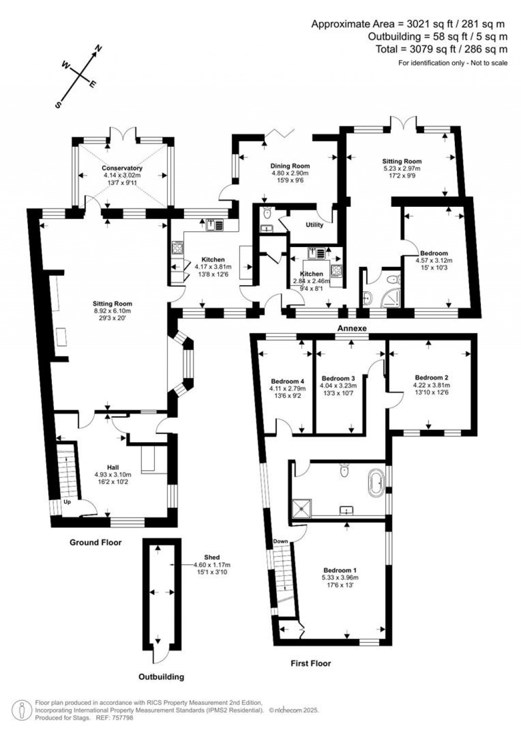Floorplans For High Street, Honiton