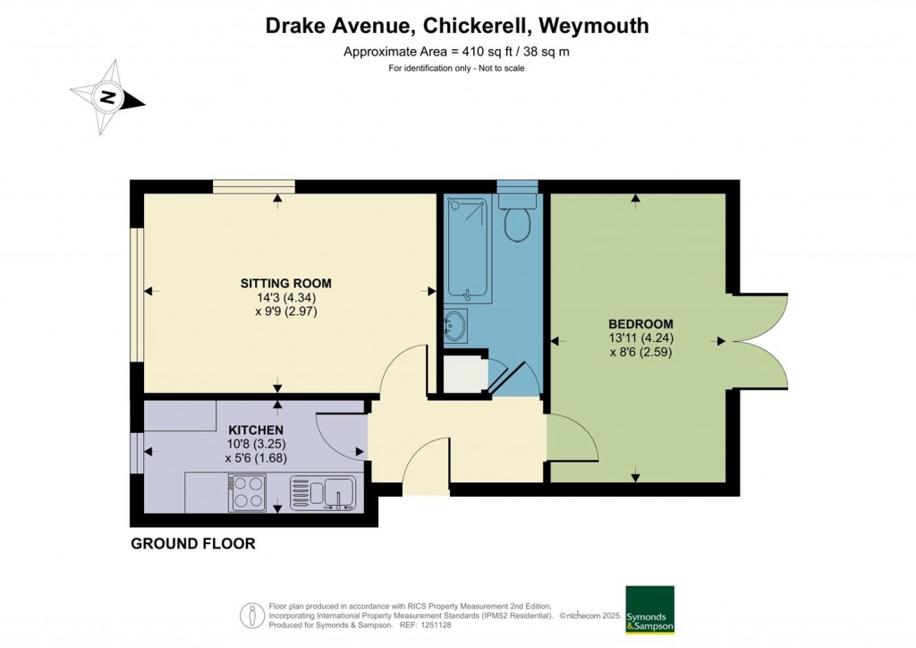 Floorplans For Drake Avenue, Chickerell