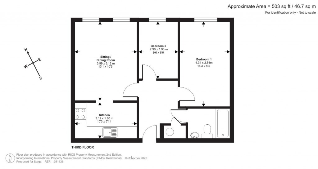 Floorplans For West Allington, Bridport