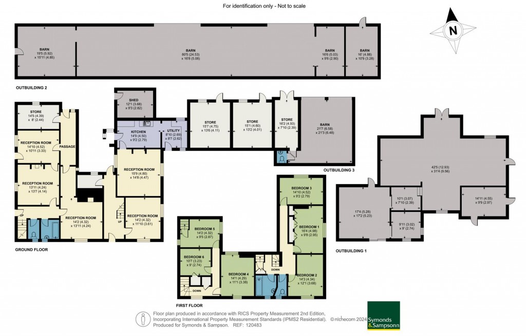 Floorplans For Hardens Farm, Chippenham