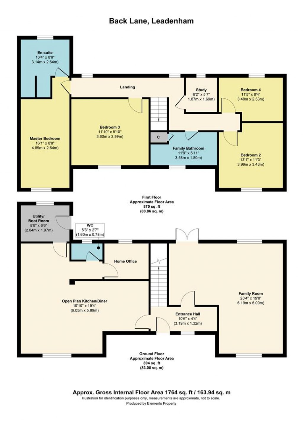 Floorplans For Stone House, Leadenham
