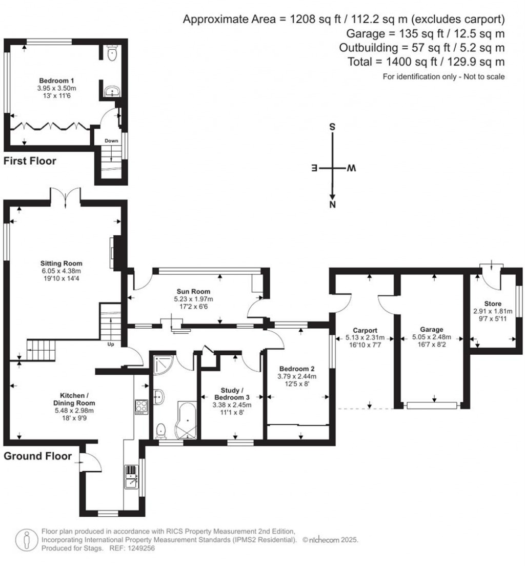 Floorplans For Littleham, Bideford
