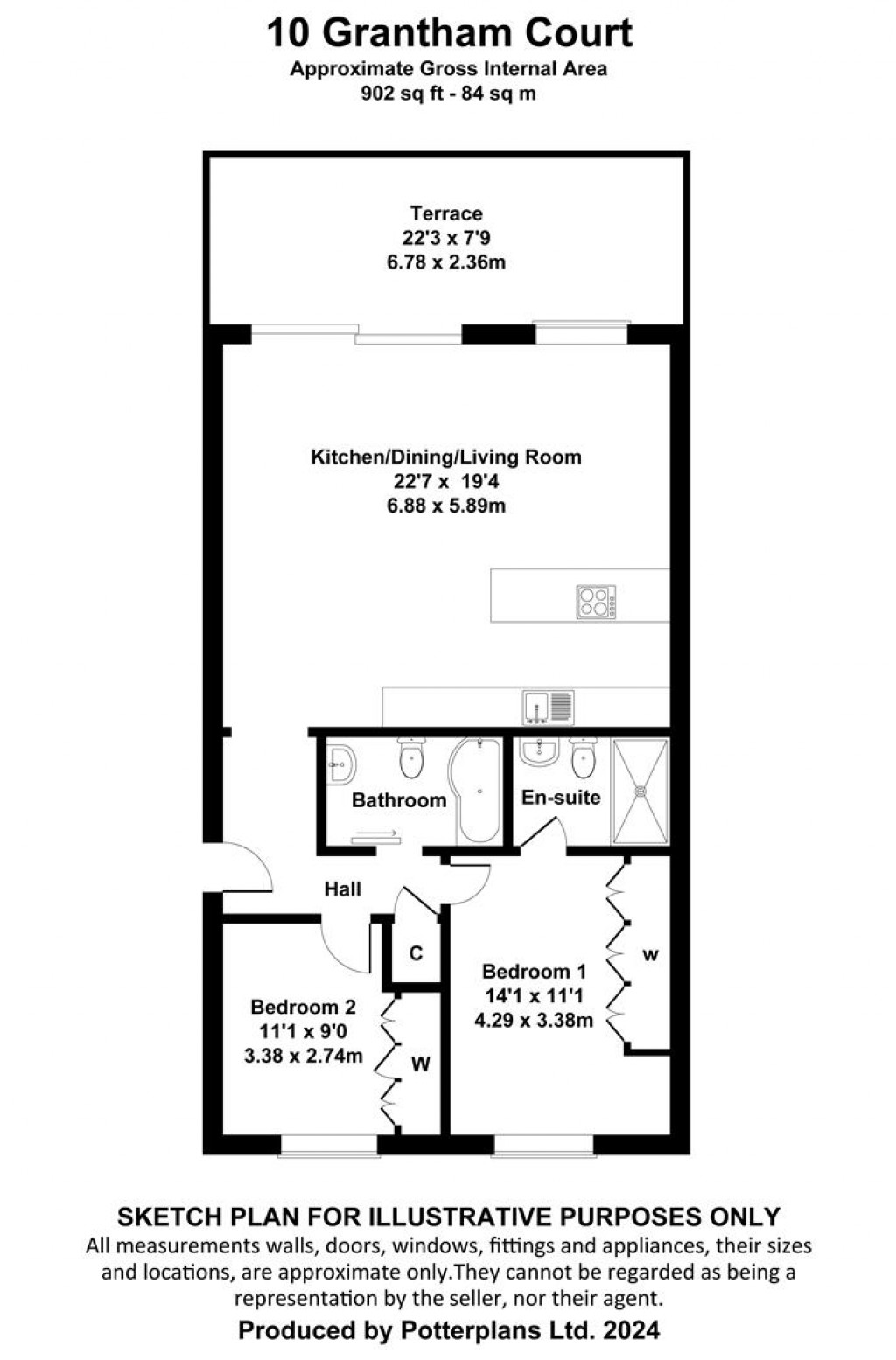 Floorplans For Cowes, Isle of Wight