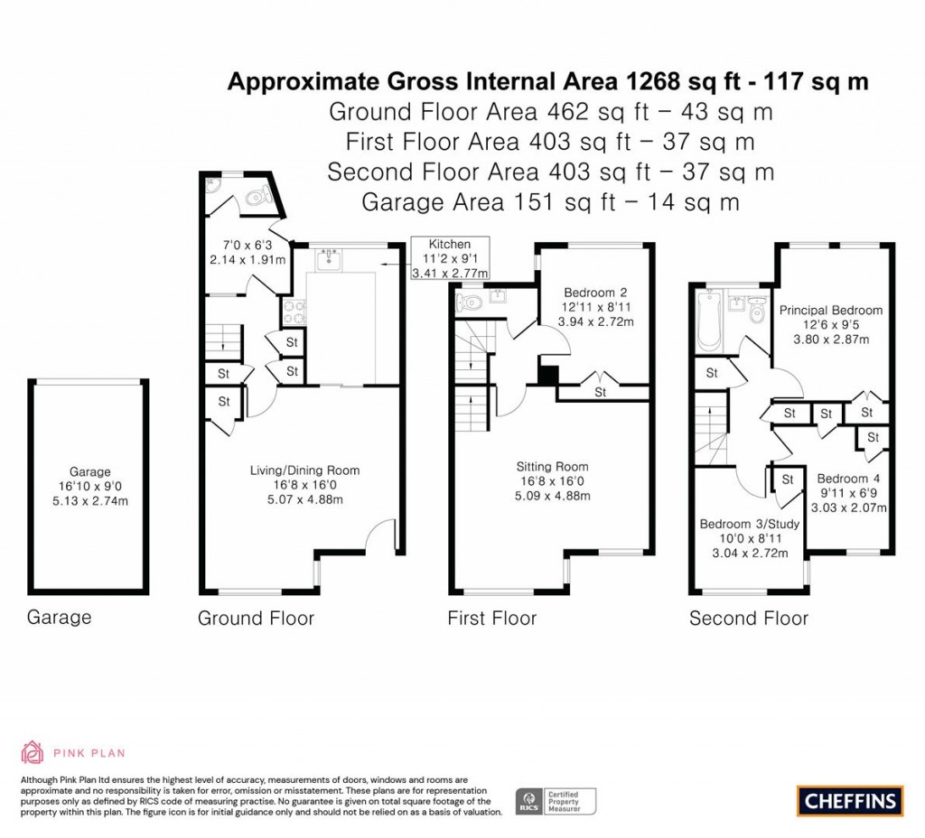 Floorplans For Highsett, Cambridge