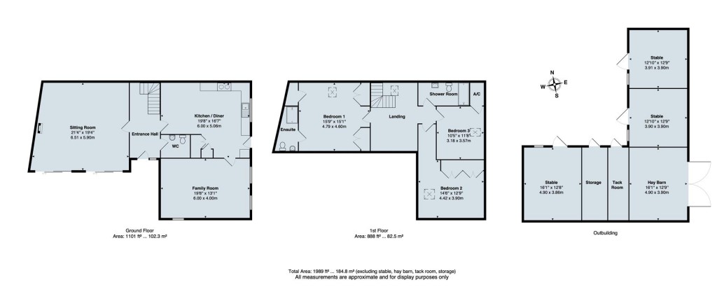 Floorplans For Watery Lane, Sheepy Magna, Atherstone, CV9