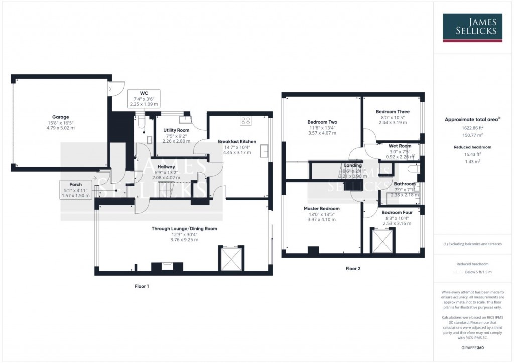 Floorplans For Firs Road, Houghton On The Hill, Leicestershire