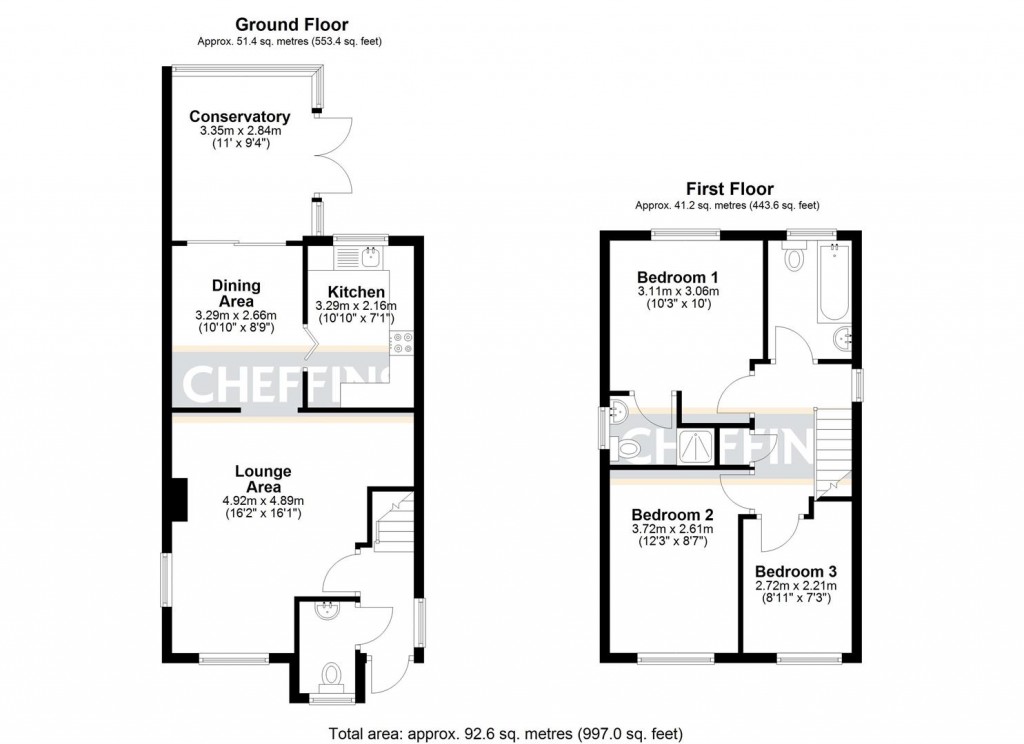 Floorplans For The Southerns, Sutton, Ely