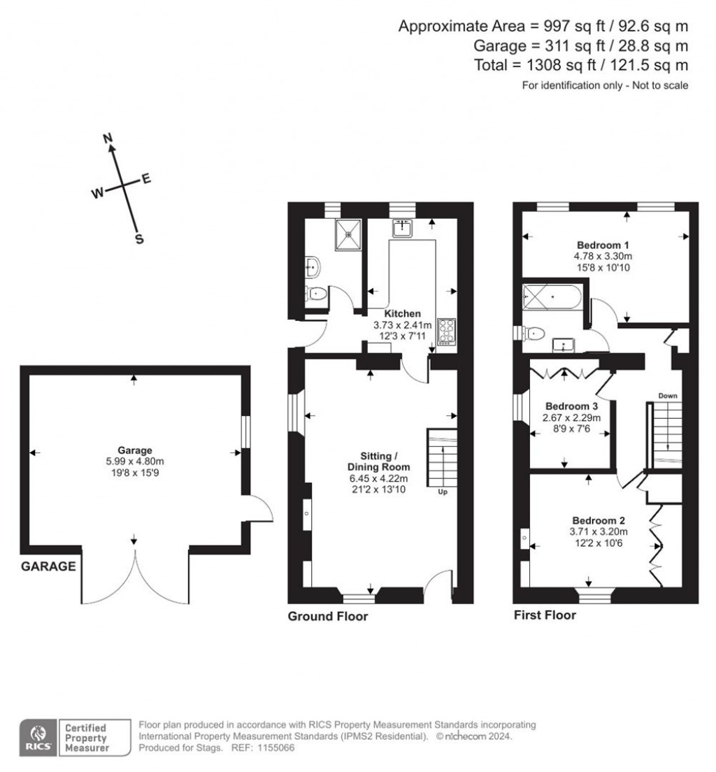 Floorplans For Quay Street, Mousehole, Penzance