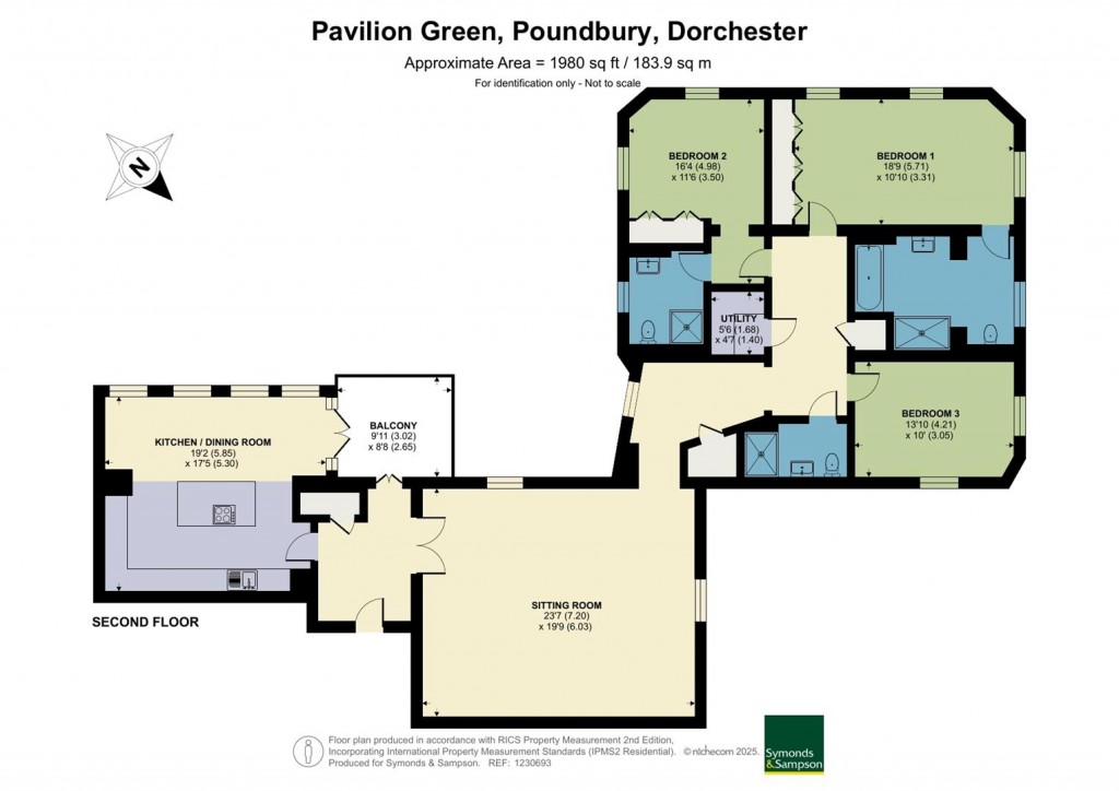 Floorplans For Pavilion Green, Poundbury