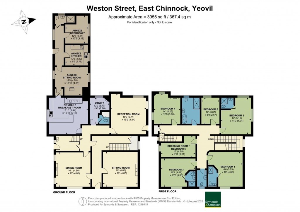 Floorplans For Weston Street, East Chinnock, Yeovil