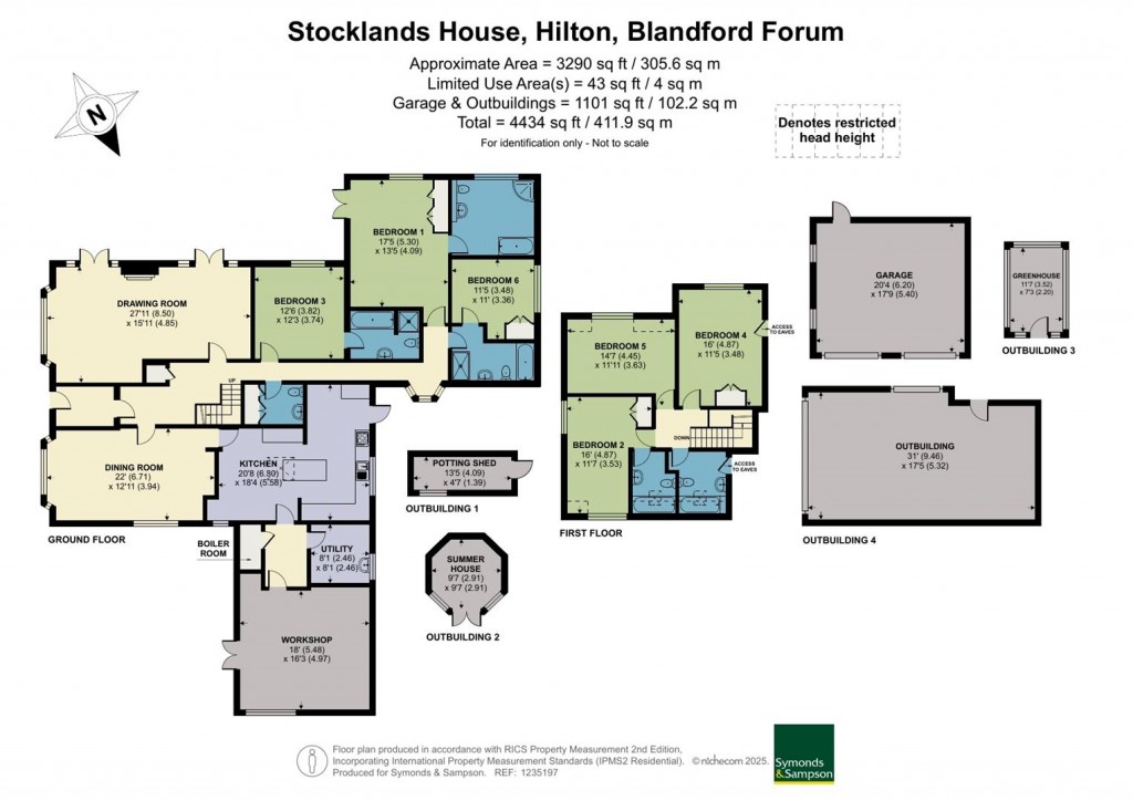 Floorplans For Hilton, Blandford Forum