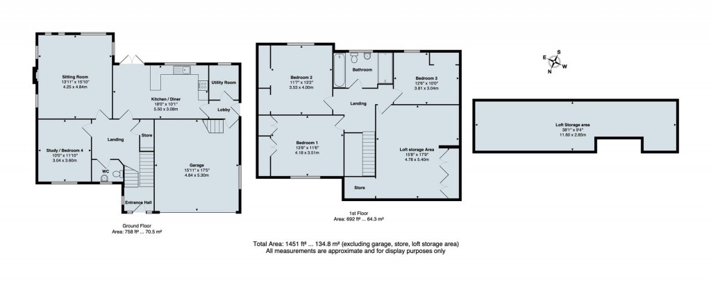 Floorplans For Chestnut Lane, Clifton Campville, Tamworth. B79
