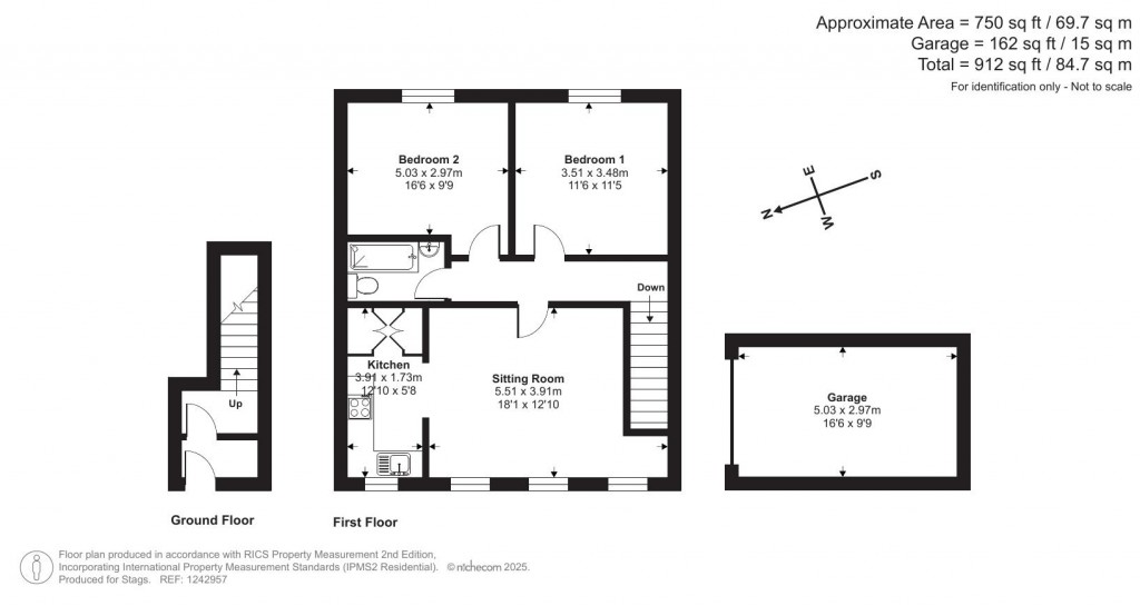 Floorplans For Crock Lane, Bridport